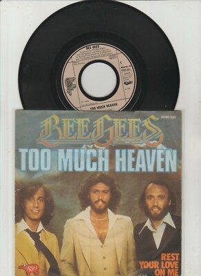 7'' Single - Bee Gees - Too much heaven.