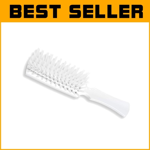 Gentle Bristle Hairbrush with Contoured Handle - Perfect for Daily Grooming