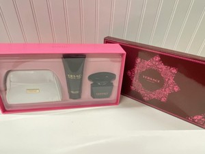 Versace Crystal Noir 3pcs 3.0 EDT spr, 3.4 b/l, Versace pouch (8011003818457)