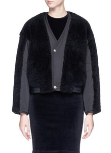 alexander wang shearling coat
