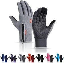 Winter Thermal Windproof Waterproof Gloves Touch Screen Warm Mittens Men Women