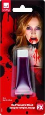 Vampire Blood 10ml Tube Red Vampire Halloween Fancy Dress Accessory