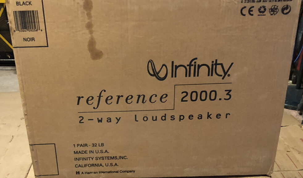 infinity reference speakers 2000.3 NIB | eBay