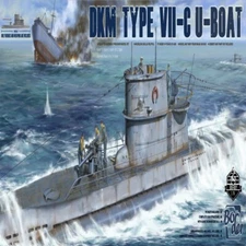 Border BS-001 1/35 DKM Type VII-C U-Boat (Plastic model)