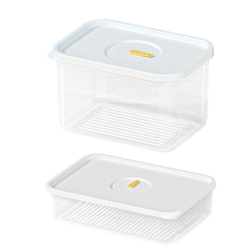 Food Grade Meat Storage Box With Lid Thickened Refrigerator Freezer Containers