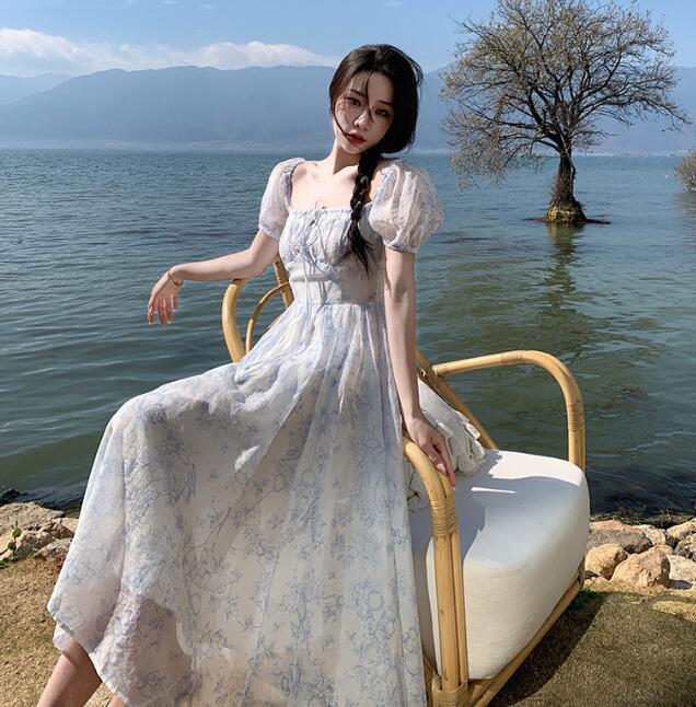 Aesthetic Korean Summer Outfit Chic Outfits Skirt And Top: Womens