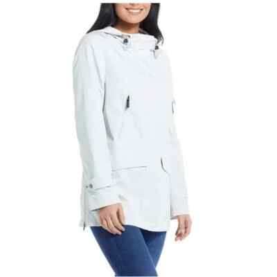 Ellen Tracy Stone Water Repellent Hooded Parka Size 2X Orig $220