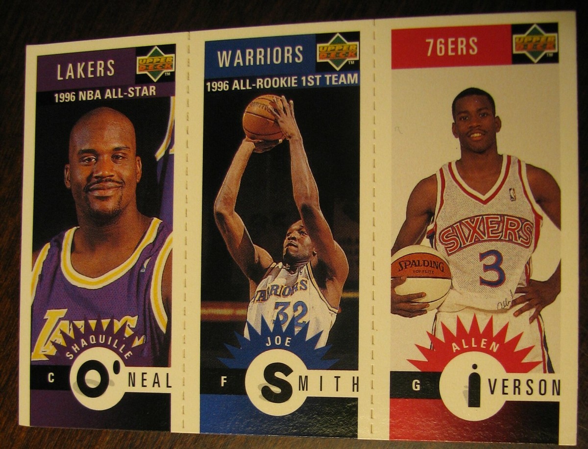 96-97 UD Collector's Choice Iverson Smith O'Neal Mini-Card Rookie