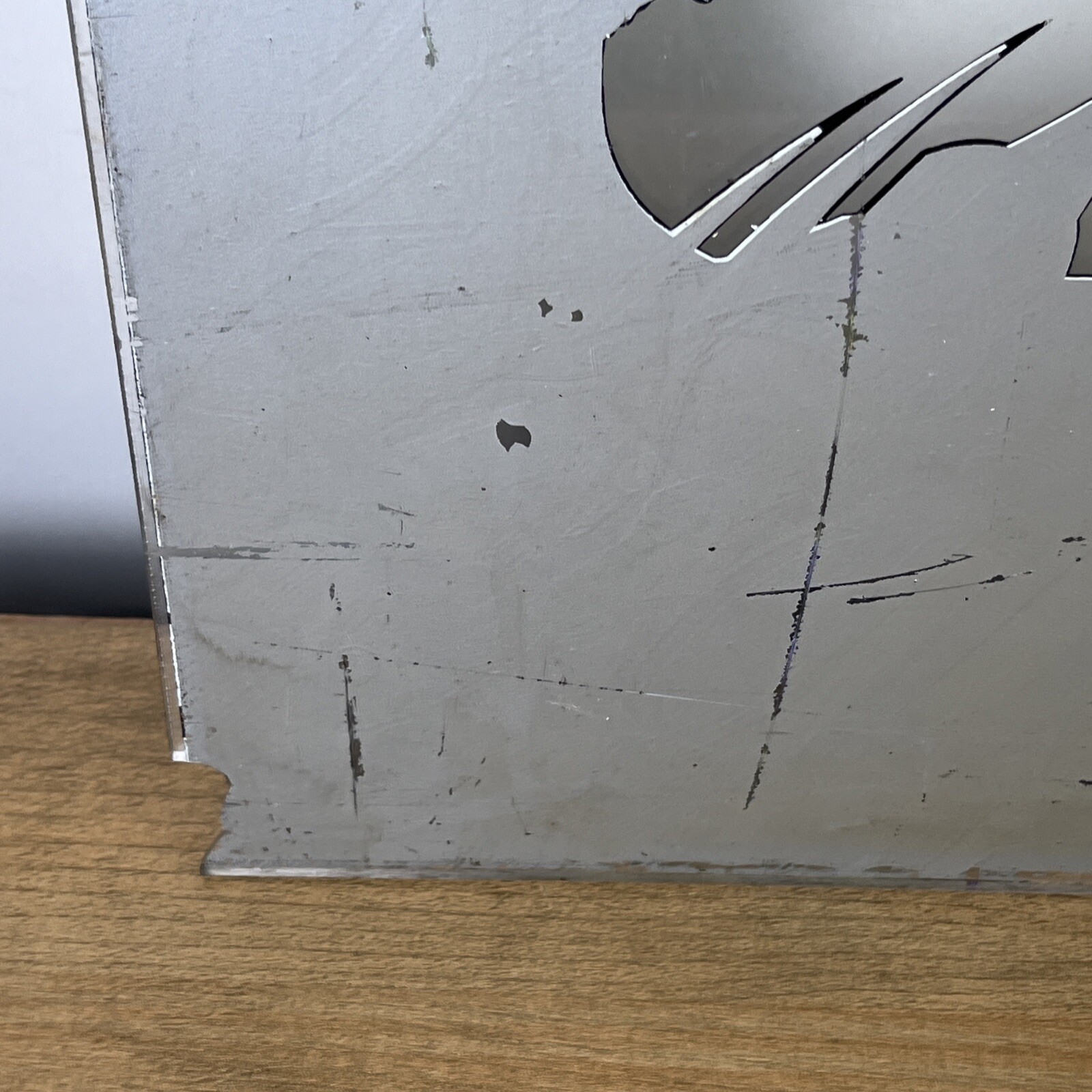 Vintage Space Invaders 1980’s Bally Midway Monitor Screen Original 25”x26”