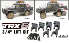 Upgrade Upper Shock Mount 3/4" Lift Kit for Traxxas TRX6 6x6 G63 AMG & Hauler