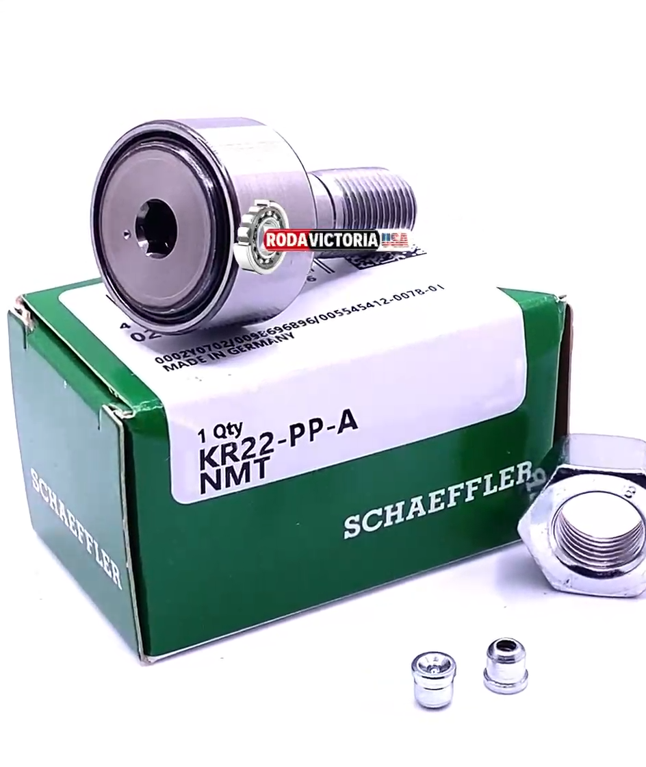 INA Germany KR22 PP A NMT Stud Type Track Roller Bearing 10x22x36