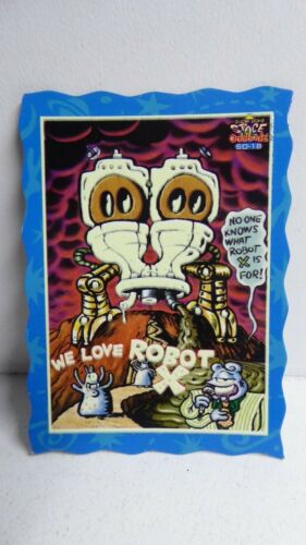 GLOW ZONE SPACE ODDBODZ WE LOVE ROBOT X 50-18  COLLECTOR CARD SMITHS - Picture 1 of 2