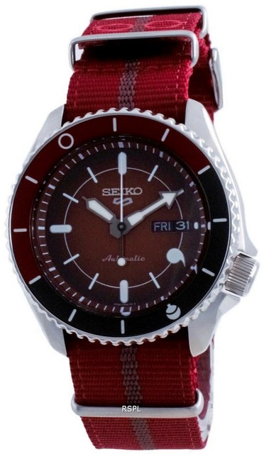 seiko rotes zifferblatt