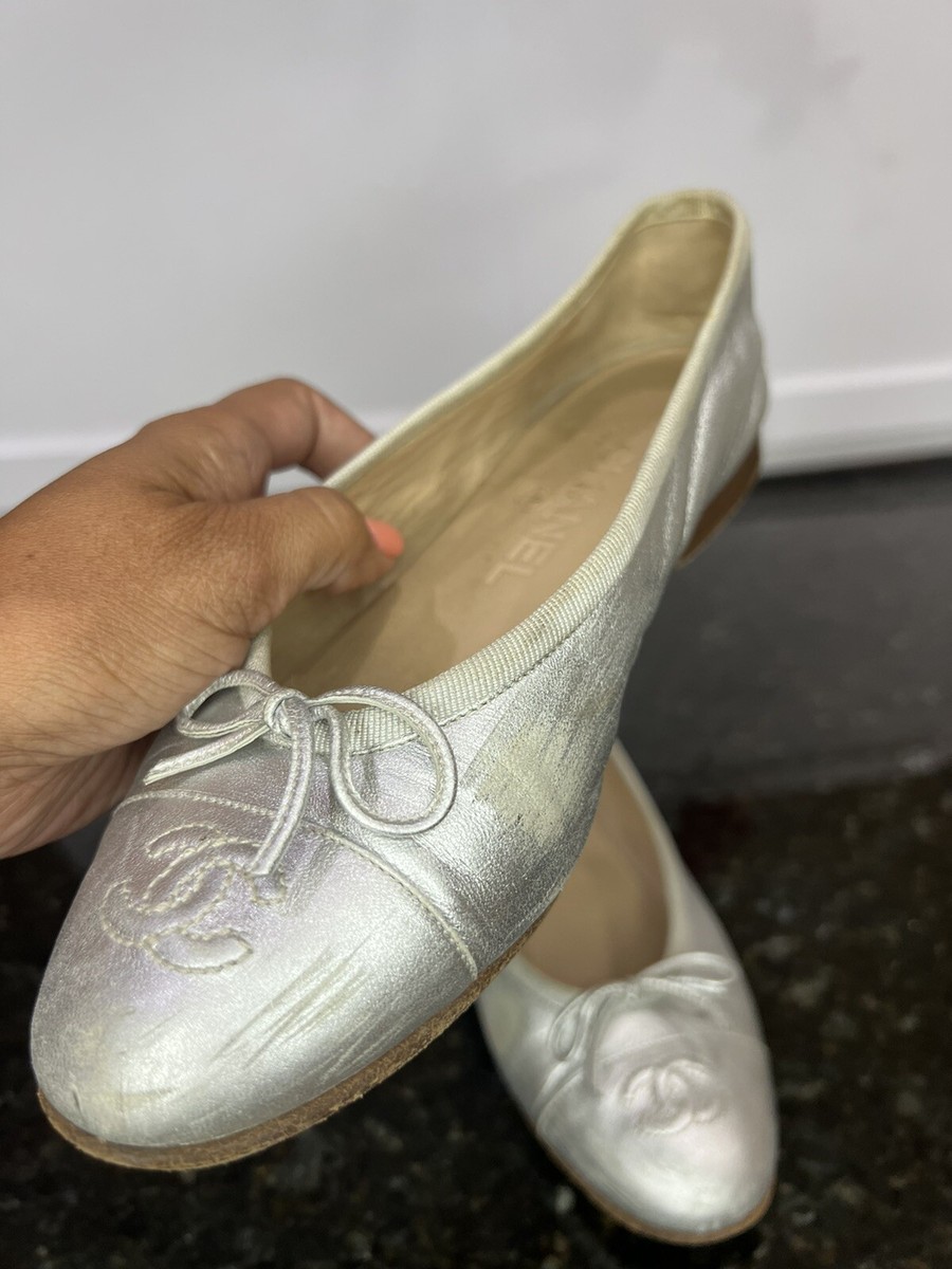シャネル　バレリーナ　35 CHANEL - 新品 シャネル ツイードバレリーナ 35.5 フラット