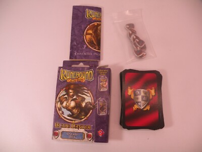 Runebound Runemaster Character Deck 2006 2ND Second Edition expansion Complete
