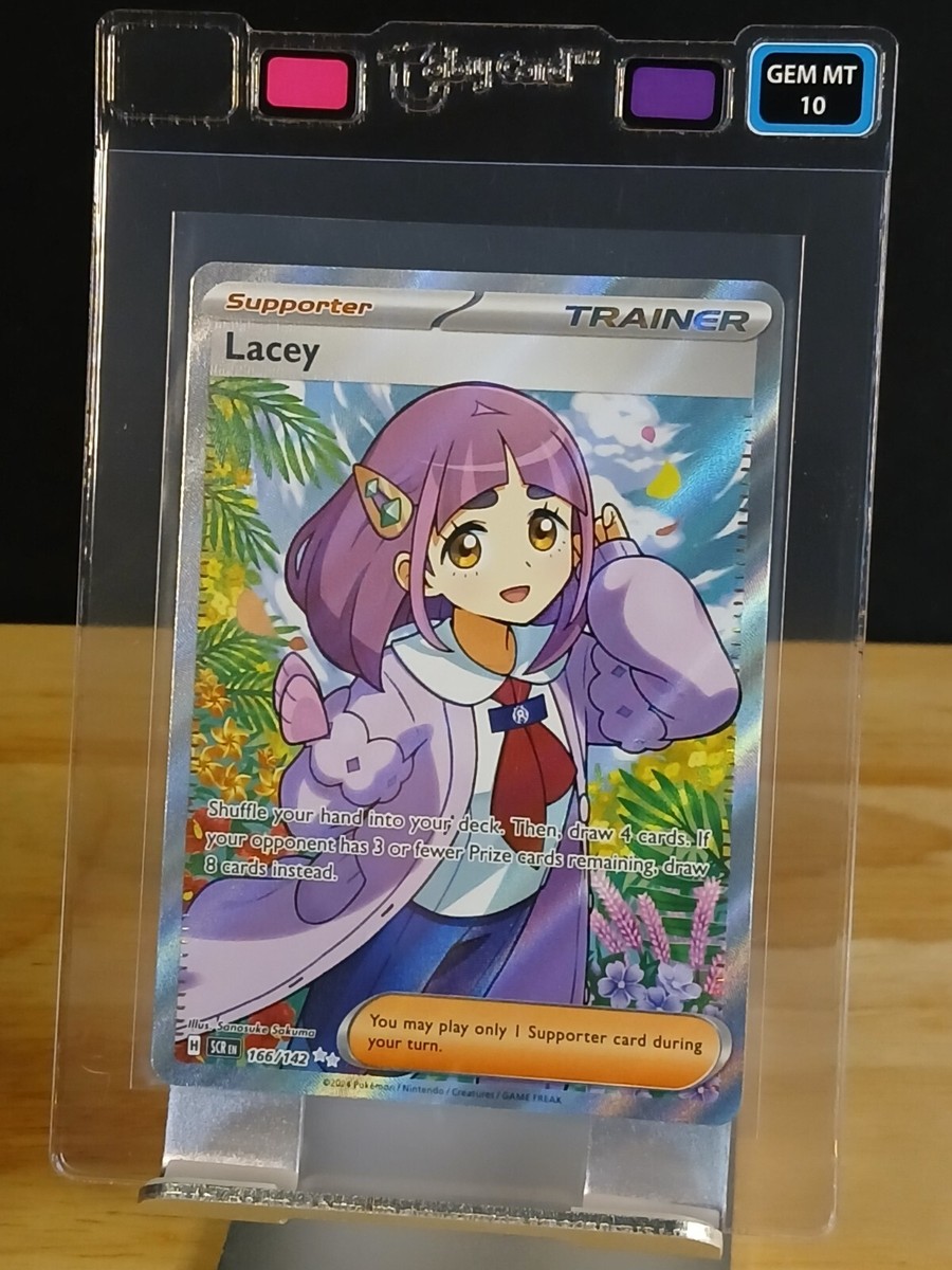 2024 Pokémon Stellar Crown Lacey Illustration Rare 166/142 Taby