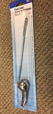Universal Toilet Tank Flush Lever - Chrome - Fits Most Toilets