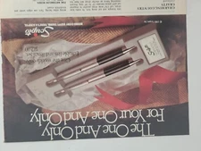 1981 Scripto Series 10 set ballpoint pen mechanical pencil  vintage ad