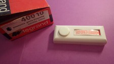 Legrand 40010 - Poussoir sonnette Bakélite IVOIRE porte étiquette (en saillie)
