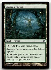 Sapseep Forest #36 (LP) Duel Decks: Ajani vs. Nicol Bolas DDH Magic MTG