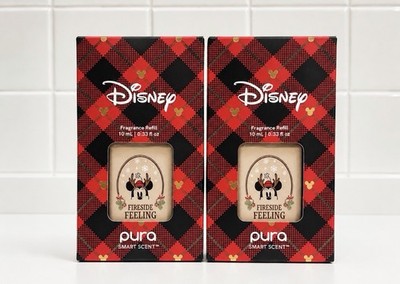 (x2) Pura Fragrance Refills - Disney Mickey Fireside Feeling 10 ml (0.33 fl oz)