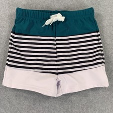 PatPat Swim Trunks Kids 2T Multicolor Striped Elastic Waist Bottom Toddler