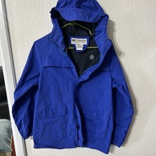 Columbia Youth Rain Jacket Water Repellent Size L 14