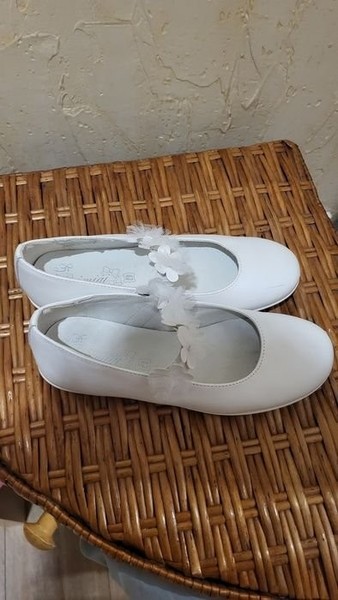 Women Heels White Leather 36