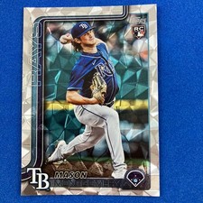 Mason Montgomery 2025 Topps Diamante Parallel Rookie #369 MLB Tampa Bay Rays