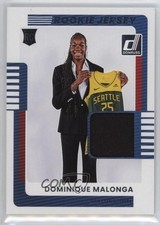 2025 Panini Donruss WNBA Rookie Jerseys Dominique Malonga #11 RC 0u2l