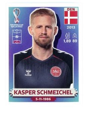 2022 Panini FIFA World Cup: Qatar 2022 Stickers Kasper Schmeichel #DEN3