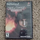 Dirge of Cerberus Final Fantasy VII PS2 Square Enix Manual Shooter Adventure