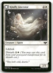 Kindly Ancestor // Ancestor's Embrace #22 (Common) Innistrad: Crimson Vow