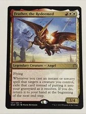 MTG War of the Spark Feather, the Redeemed 197/264 NM Rare