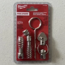 Milwaukee 48-53-2685 5PC Small Cable Head Attachment Kit w/ RUST GUARD Plating