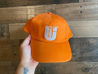 Ignite UI Hat Adult Mens Dad Cap Sewn Orange One Size Seba Premium Sportswear