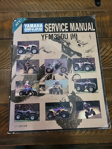 1996 98 YAMAHA ATV BIG BEAR YFM350U (H) SERVICE MANUAL OEM LIT-11616-10-08