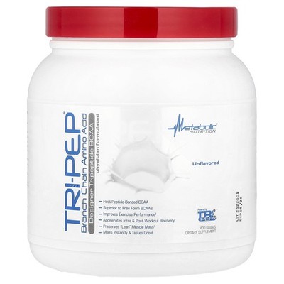 Tri-Pep , Branched Chain Amino Acid, Unflavored, 400 g