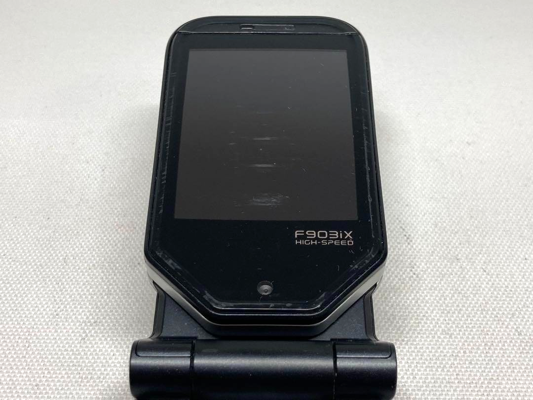 docomo HIGH-SPEED F903iX silver FOMA Japanese Flip Phone Keitai