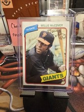 1980 Topps Baseball Willie McCovey #335 