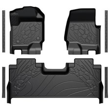 Floor Mats for 2017-2025 2026 Ford F250 F350 F450 F550 Crew Cab Bucket Seat 