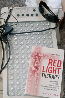 Red Therapy Co RedRush 360 PRO Red Light Therapy Lamp Adjustable Goggles
