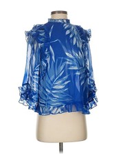 CATHERINE Catherine Malandrino Women Blue Sleeveless Blouse S