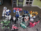 Vintage Hasbro Lot Of 12 Transformers 2004-2007 Various Sizes Robots Vehicles