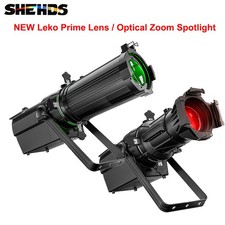 SHEHDS 250W/350W Warm Cool White RGBWAUV Spotlight Zoom Prime Lens Profile Light