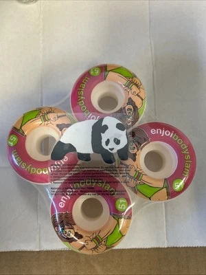 ENJOI SKATEBOARDS Enjoi BodySlam Skateboard Wheels - 51mm - Hardness 99A - Skate Park Wheels