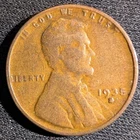 1935-S Wheat Penny Cent Fine or better (F or better) Condition - Single Coin