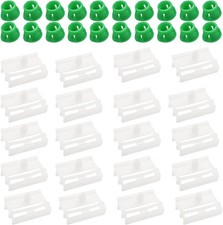 20 Pcs Side Sill Skirt Trim Moulding Clips Grommet