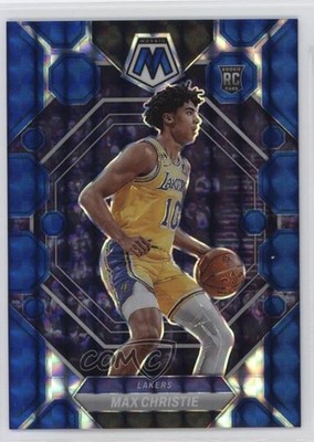 2022-23 Panini Mosaic Rookies Blue Prizm 39/199 Max Christie #229 Rookie RC 7n6