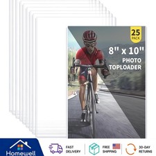 High-Quality 25 Count 8"x10" Toploaders - Ultimate Protection for Your Photos